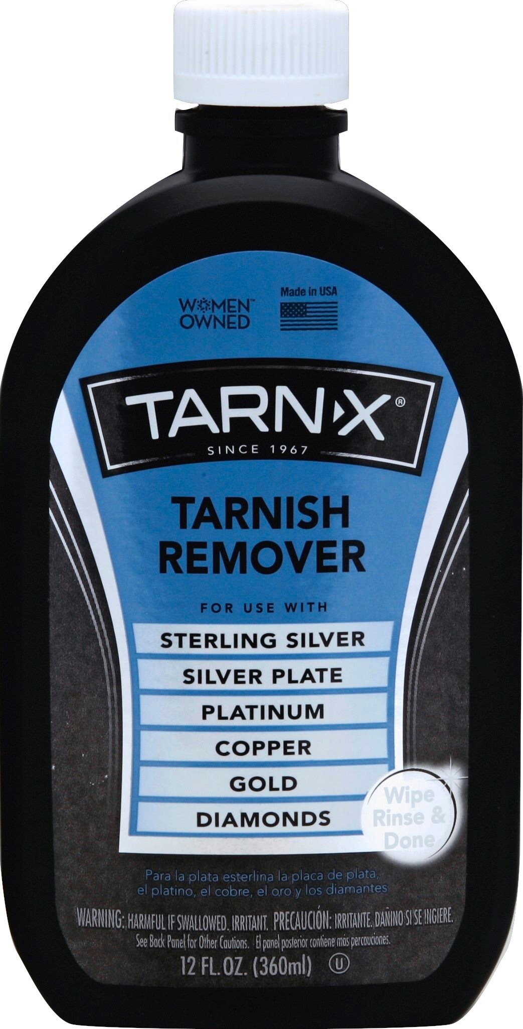 Tarn-X 12-oz Liquid Metal Cleaner and Polish in the Metal Polish